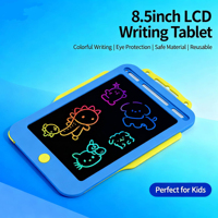 Tablette LCD multifonctionnelle en plastique écologique avec grand écran de 8,5 pouces, sensible à la pression, sans lumière bleue, pour dessin et protection des yeux