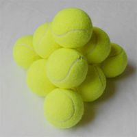 Nom du chien personnalisé article de cadeau de balle pour animaux de compagnie pour les magasins de fournitures pour animaux de compagnie, balles de tennis bon marché