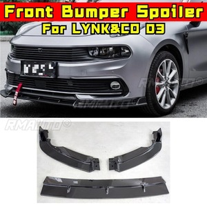 Kit Carrosserie Noir Mat : Lame de Pare-chocs Avant, Diffuseur et Spoiler pour LYNK&CO 03 – Protection et Accessoires Auto - Product Image 3