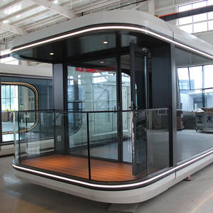 2025 gran oferta casas móviles modernas de lujo Casa espacial de acero ligero prefabricada Instalación rápida edificio de oficinas certificado ISO9001 - Product Image 2