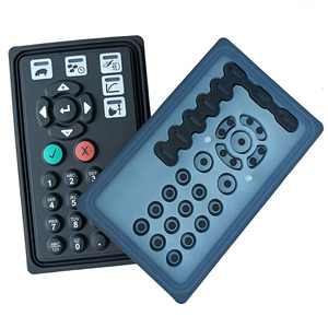 Nhà máy tùy chỉnh công nghiệp dẫn điện Bộ điều khiển màu Silicone Key nút điều khiển từ xa không thấm nước - Product Image 5