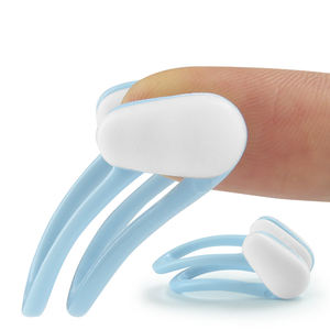 Clip per naso professionali accessori riutilizzabili per <span class=keywords><strong>piscina</strong></span> Clip per naso in plastica per nuoto polmone Tes in Silicone per immersioni libere Clip per naso - Product Image 4