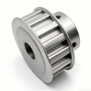 Puleggia per Cinghia Dentata in Lega di Alluminio MXL XL HTD 2M 3M 5M 8M 14M con 12 14 15 16 18 20 24 25 28 30 35 40 Denti - Product Image 3