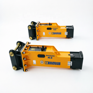SB43 para martillo hidráulico tipo caja para excavadoras de 6-9 toneladas, origen Shandong, cuerpo principal, cincel, motor, bomba, cojinete - Product Image 1