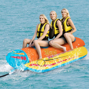 Inflatable thể thao dưới nước trò chơi đồ chơi towable xoay nước Công viên trò chơi đồ chơi bơm hơi thuyền cho giải trí dưới nước - Product Image 3