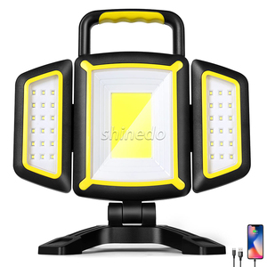 <strong>Rechargeable</strong> Waterproof Portable LED Cordless <strong>Floodlight</strong> Work Light for Night Work Car Maintenance Emergency Lighting - Product Image 1