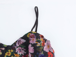 Abito Casual da Spiaggia SHENZHU Designer con Stampa e Vita Naturale, Realizzato in Tessuto <span class=keywords><strong>di</strong></span> Poliestere, Stile Casual, Metodo <span class=keywords><strong>di</strong></span> Tessitura - Product Image 4