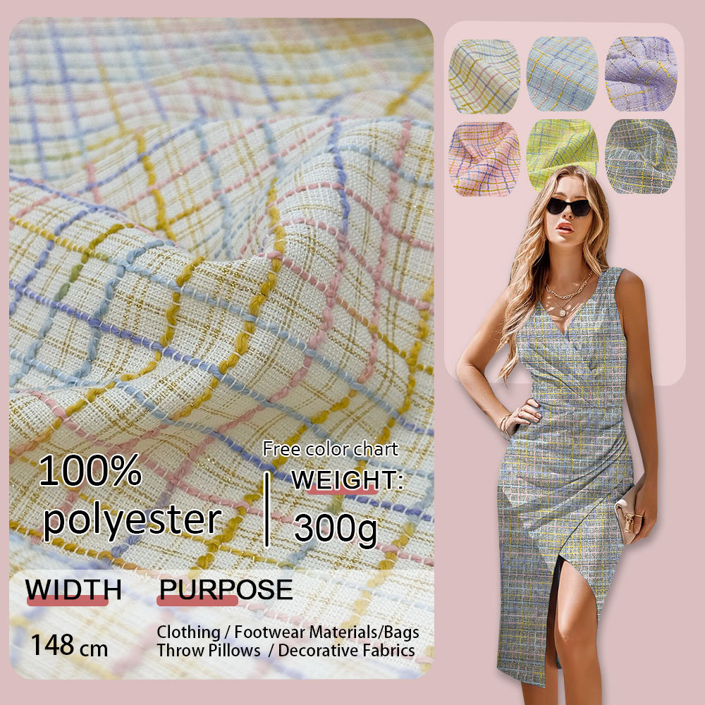 Wholesale 100% Polyester Fabric Soft Breathable For Apparel, Bags, Home Decoration And DIY Craft Projects