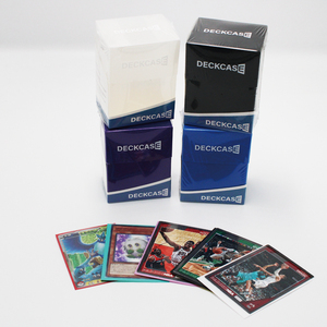 80 + Thẻ Trò Chơi Tùy Chỉnh Thẻ Nhựa Deck Box Flip-Open Thiết Kế - Product Image 1