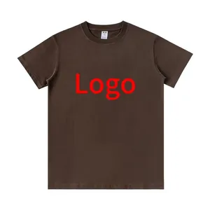 Giá Tốt Nhất Tùy Chỉnh T-Shirts-Màn Hình In Logo Của Bạn Trên Mềm Cotton Tùy Chỉnh T Áo Sơ Mi 250 GSM