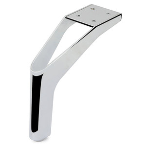 Gamba in metallo Ardyne H155, finitura cromata - Product Image 1