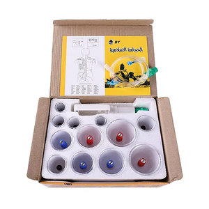 Ensemble de 12 <span class=keywords><strong>ventouses</strong></span> traditionnelles de médecine chinoise, dispositif de <span class=keywords><strong>ventouses</strong></span> sous vide, tête électromagnétique pour soulager les douleurs corporelles, CE - Product Image 5