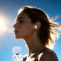 Mini casque de jeu sans fil intra-auriculaire avec étui de chargement, stéréo BT et indicateur de batterie à affichage numérique 2026