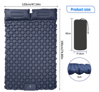 Matelas de couchage gonflable ultra-léger en TPU pour l'extérieur, portable et imperméable, idéal pour le voyage
