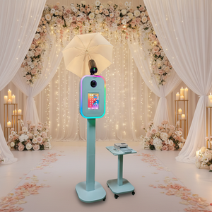 Cabina de Fotos Portátil para Selfies, Envío Rápido desde EE. UU., para Bodas y Fiestas, Compatible con <span class=keywords><strong>iPad</strong></span> y DSLR, con Estuche de Transporte - Product Image 1