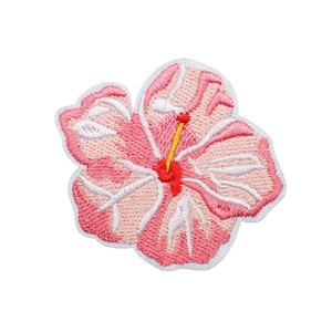 Patch brodé rose doux, style Saint-Valentin, fleurs de cerisier, autocollants bonbons roses, patch pour vêtements - Product Image 3