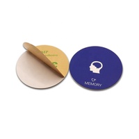 Autocollant d'étiquettes RFID NFC de téléphone étanche de médias sociaux programmables