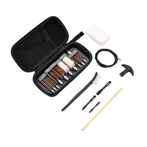 ชุดทำความสะอาดปืนอเนกประสงค์ พร้อมแปรงทองเหลือง ผ้าม็อบสำหรับปืนไรเฟิล ปืนพก ปืนลูกซอง พร้อมสายเคเบิลยืดหยุ่นและด้ามจับรูปตัว T - Product Image 2