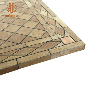 Đế Bàn Quán Cà Phê Nhà Hàng Ngoài Trời Sân Vườn Phong Cách Cổ Điển Khung Nhôm Kim Loại Mặt Bàn Vuông Gạch Men - Product Image 6