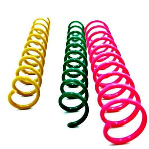 Kaliteli 5/16 inç plastik Spiral tel PVC Spiral bobin plastik tek sarmal farklı renkler ile - Product Image 1