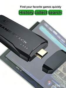 Console de jeu rétro sans fil Game Stick Lite 4K avec deux manettes 2.4G pour les jeux classiques - Product Image 3