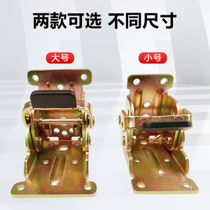 Bisagras Plegables Autoblocantes de 90 Grados, Conectores de Acero Inoxidable para Muebles, para Patas de Mesa de Centro, Camas y Bancos - Product Image 2