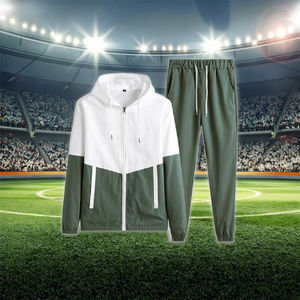 Custom Zip up Track Jacket and Pants Set Men Sports Sweatsuit Nylon Camouflage Woven <strong>Tracksuit</strong> Manufacturer Best Seller - Product Image 1