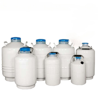 Bouteilles de gaz cryogéniques auto-pressurisées de récipient d'azote liquide de stockage de réservoir d'acier inoxydable de YDZ-15 ~ 1000l