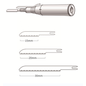 Manipolo e-type in acciaio inossidabile alternativo dritto manipolo per sega dentale - Product Image 4