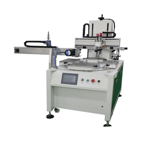 High-Speed High-Accurate Automatic Screen Printing <b>Machine</b> New Condition Plain Rotating Robot with Motor for Label <b>Card</b> Printing - Product Image 1