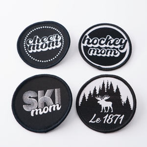 Тканевый тканевый патч на заказ/вышивка, оптовая продажа, изготовленный на заказ тканый логотип, вышитый патч, вышивка, тканевые патчи - Product Image 2