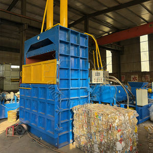 Presse à balles hydraulique verticale multifonctionnelle à prix d'usine, haute sécurité pour les déchets de carton, de papier et de canettes en aluminium - Product Image 2