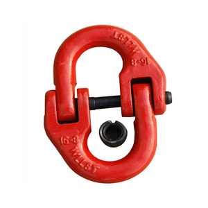 Connecting Link Grade 80 Alloy Steel 1/2 Inch Heavy Duty Chain Connector for <b>Material</b> <b>Handling</b> and Lifting Connecting Link - Product Image 1