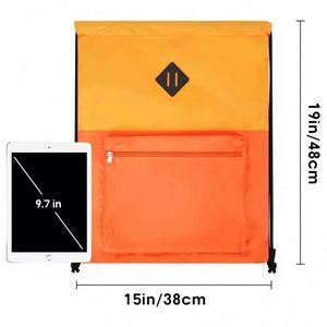 Bolsa Deportiva Impermeable con Cordón Ajustable y Compartimento para Ropa Mojada para Hombre y Mujer, Fábrica con Certificación BSCI - Product Image 2