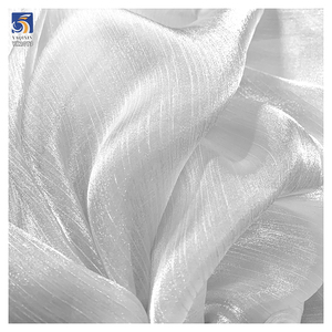 <span class=keywords><strong>Tissu</strong></span> Robe YX2073 Premium 100% Polyester Crêpe Froissé <span class=keywords><strong>Soie</strong></span> Satin Organza Brillant <span class=keywords><strong>de</strong></span> Mariage <span class=keywords><strong>Mousseline</strong></span> - Product Image 6
