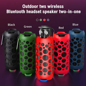 Altavoz 2 en 1 con Luces RGB de Colores para Exteriores, Altavoz Bluetooth con Auriculares, Mini Portátil, Gran Venta 2026 - Product Image 6