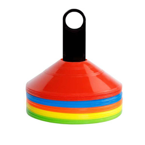 Conos de Fútbol Portátiles de PE con Bolsas y Soportes, Equipo de Entrenamiento Deportivo Multifuncional para Balón y Conos de Agilidad - Product Image 3
