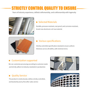Panel de Aluminio Perforado Superstore, Revestimiento Metálico Cortado con Láser, Fachada Personalizada, Muro Cortina <span class=keywords><strong>para</strong></span> Exteriores - Product Image 4