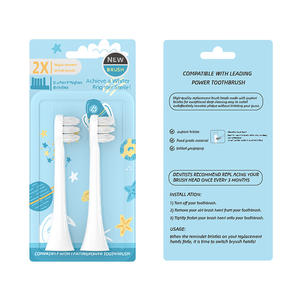Têtes de brosse à dents Alyson, poils en nylon doux pour enfants de 3 à 12 ans, compatibles avec les brosses à dents électriques soniques - Product Image 5
