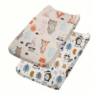 Couverture de table à langer pour bébé en bambou doux 32x16 - Product Image 2