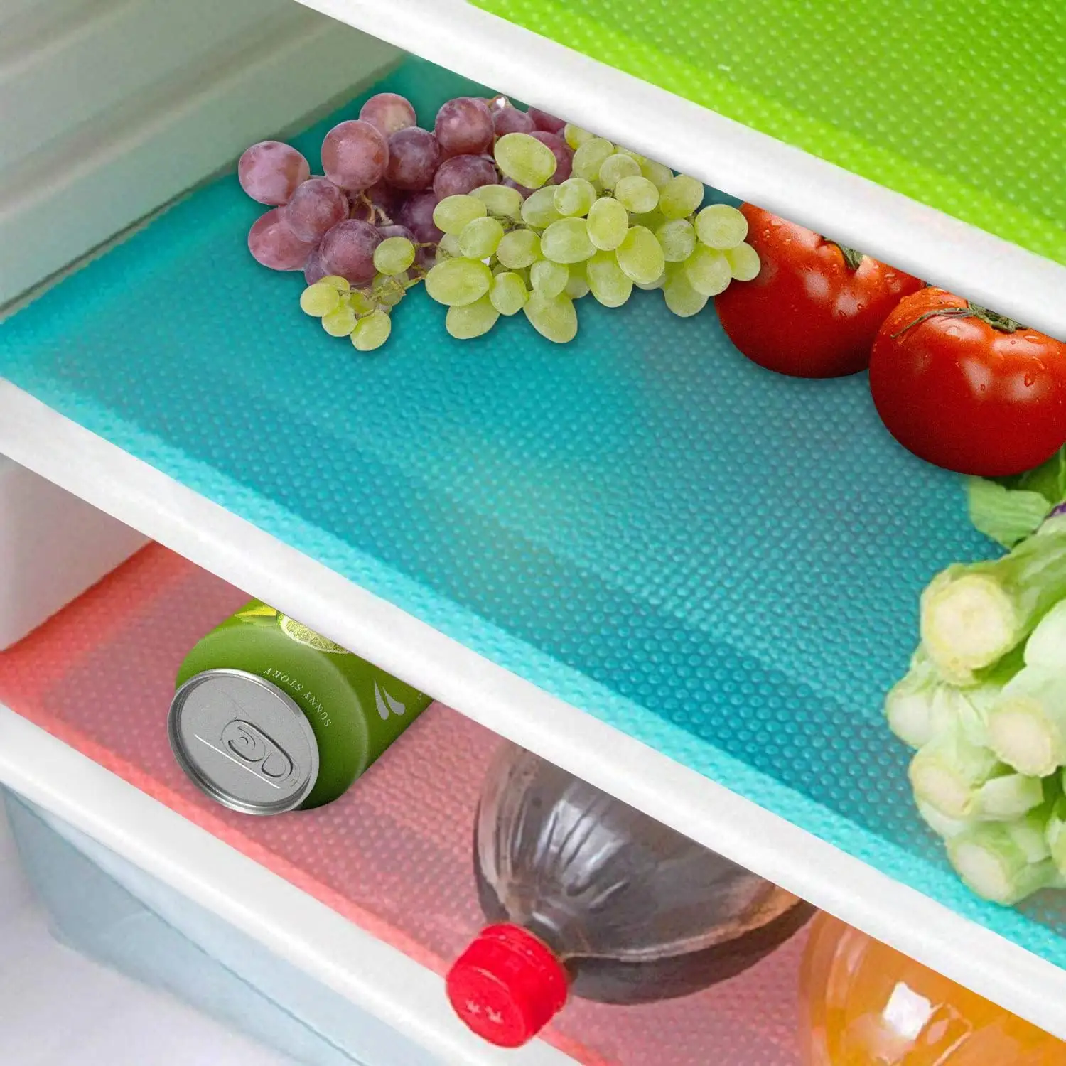 High Quality Preferred Eva Material Non-Slip Refrigerator Mat Waterproof Easy To Clean Shelf Mat