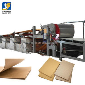 Machine de fabrication de carton à boues entièrement automatique pour le recyclage des papiers usagés machine de fabrication de carton épais prix - Product Image 4