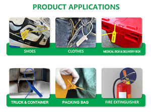 Sceau en plastique jetable anti-contrefaçon, anti-effraction, pour la logistique, les camions à charbon, les véhicules de fret, les serrures d'expédition - Product Image 5