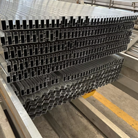 Profils de fenêtres en aluminium sur mesure, profil en alliage d'aluminium pour moustiquaire, profil en aluminium à fente en T