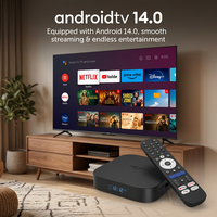 Boîtier TV Mortal X5S 64 Go Android 14 Quad Core, Streaming Intelligent 4K 60fps, WiFi Double Bande, Ethernet 100 Mbps – Vente Directe Usine