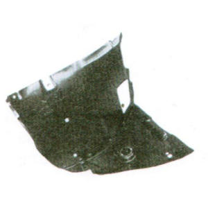 Garniture intérieure de garde-boue avant BMW 1999-2006 E46, pièce de rechange en plastique noir - Product Image 3