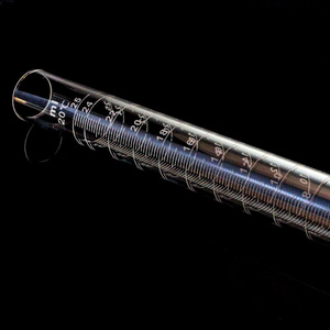 Tubo de densidad graduado de vidrio Degao de 25 ml con escala precisa para medición de densidad de líquidos en laboratorio y centrífugación por gradiente - Product Image 4