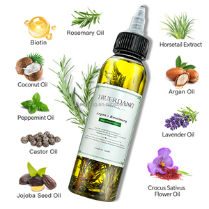 Sérum Capillaire Croissance des Cheveux à la Biotine et aux Plantes Marque Blanche Huile de Romarin Nourrissante Cuir Chevelu Antichute 120ml - Product Image 2