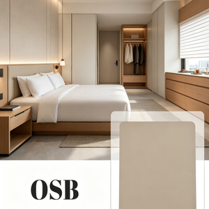 Grand stock de panneaux <span class=keywords><strong>OSB</strong></span> (Oriented Strand Board) personnalisables en couleur et en taille pour l'industrie du meuble, de l'emballage, de la construction et de la décoration - Product Image 6