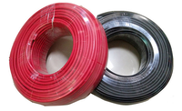 Hochwertiges 4mm2 6mm2 Verzinntes Kupferkabel Einadrig und Zweiadrig Solar-PV-Kabel
